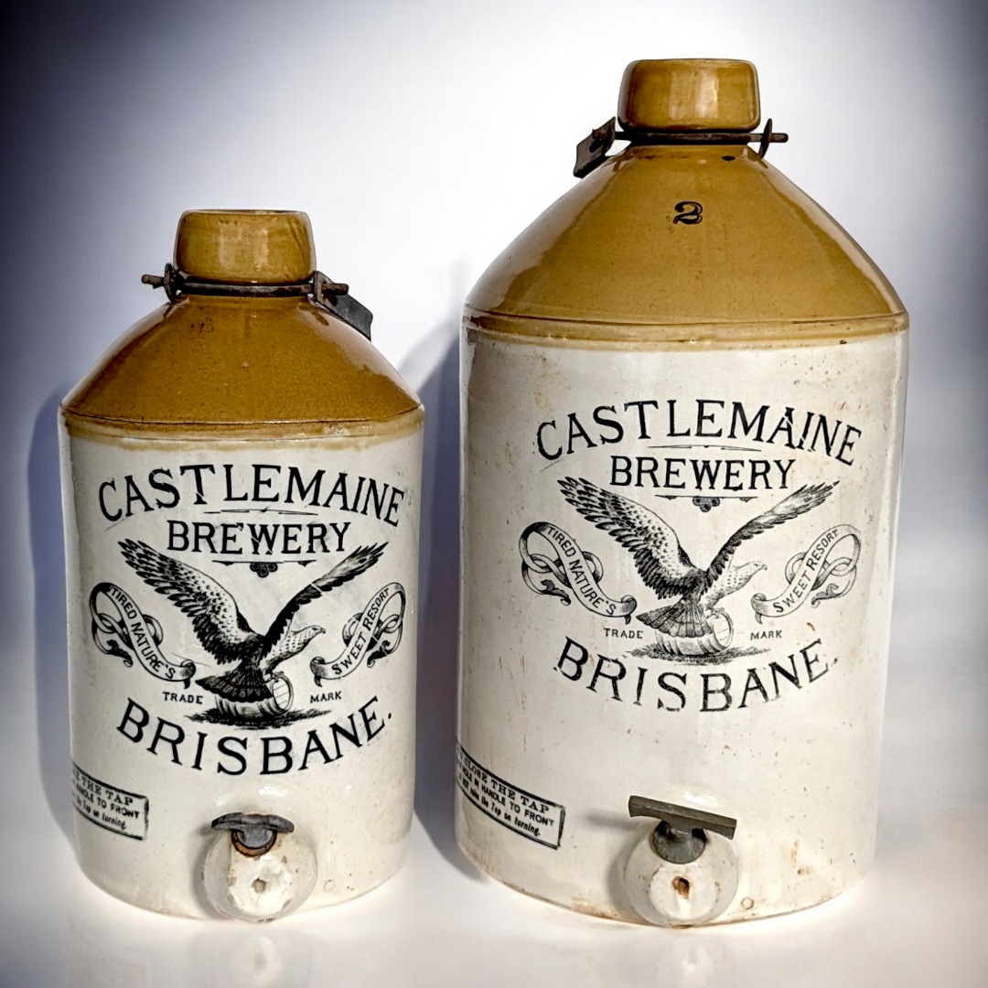 Castlemaine Brewery Demijohns