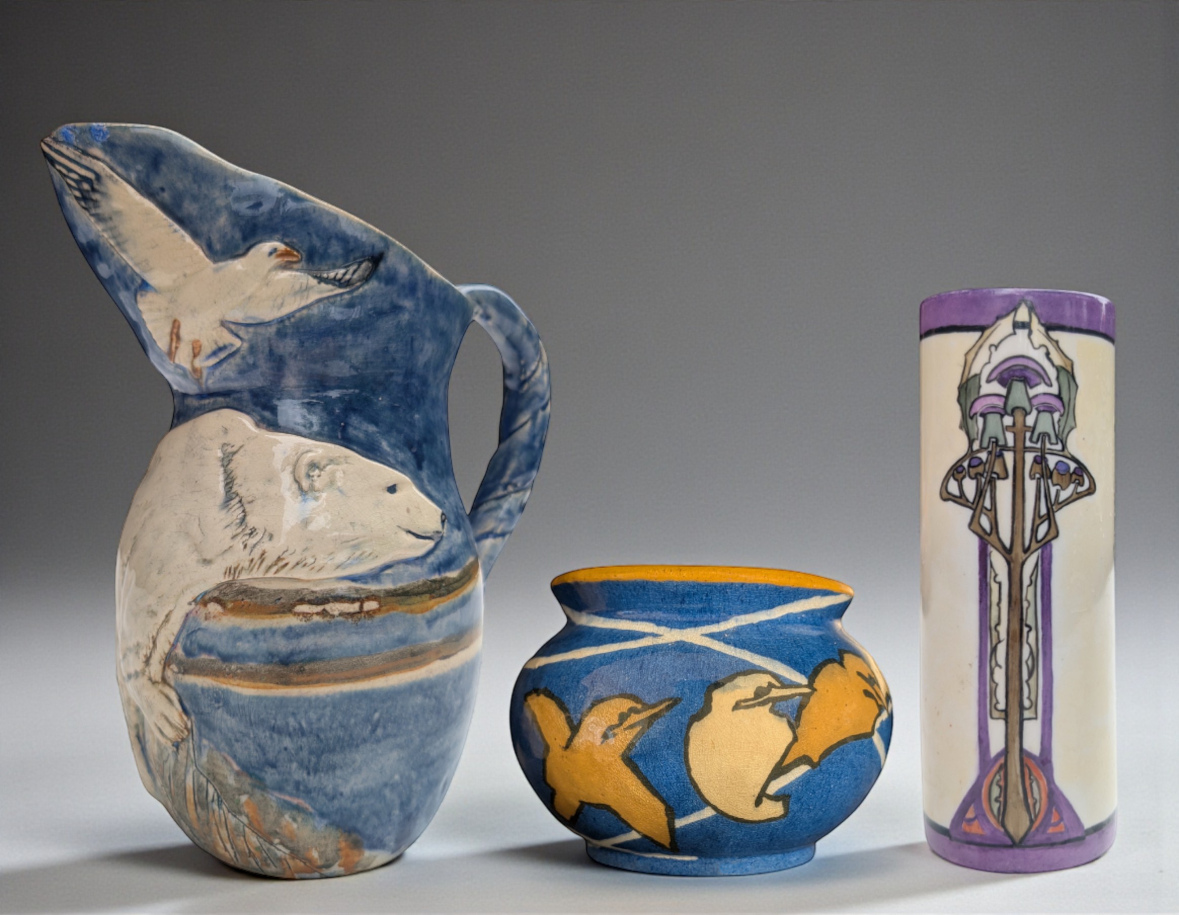 una deerbon, sydney studio pottery, vi eyre, norah godlee